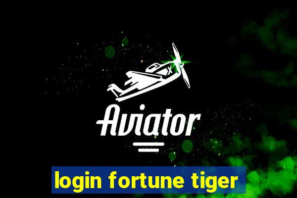 login fortune tiger